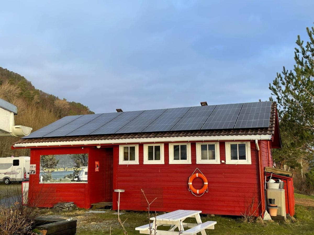 Langenuen Motel & Camping Stord Dış mekan fotoğraf